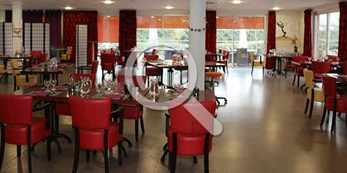 Le restaurant de la résidence services à La Brède